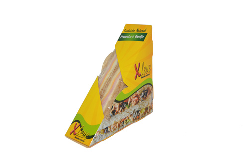 Sanduíche Natural de Presunto e Queijo Sanduíche Natural de Presunto e Queijo