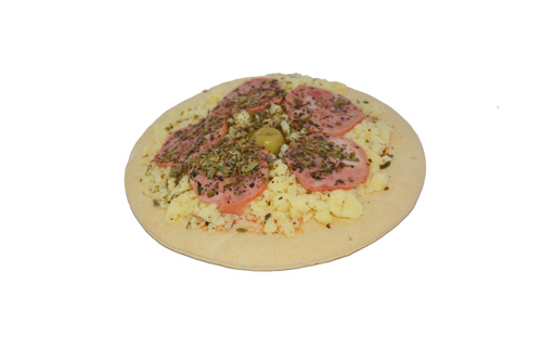 Pizza de Calabresa com Queijo Pizza de Calabresa com Queijo