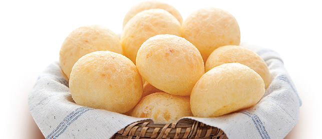 Pacote de pão de queijo 2kg